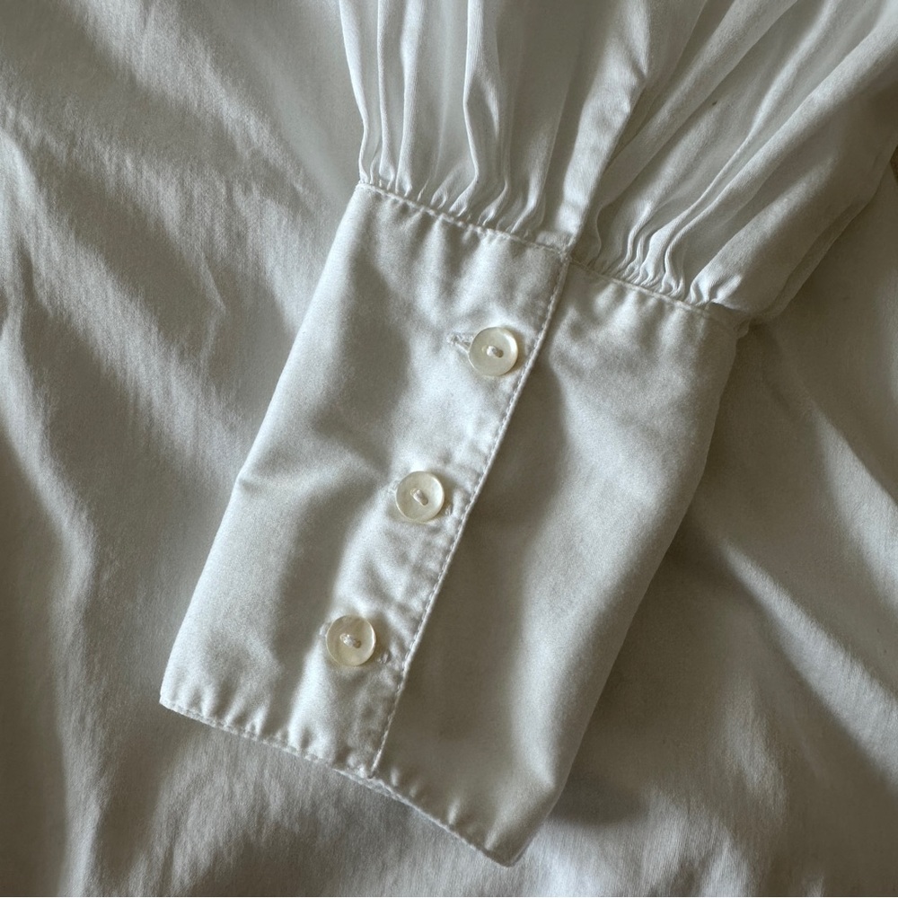 NWOT Laude the Label White Blouse - Picture 3 of 5